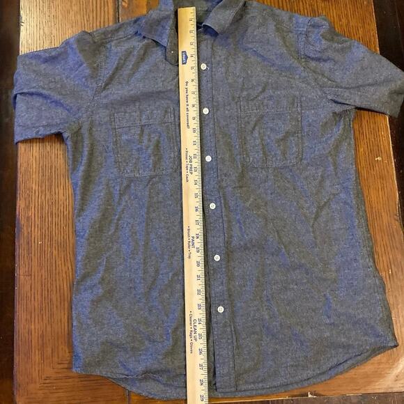 3 Dress Shirts Goodfellow UNLISTED Double Pump Size SIZE M 1 Slimfit Long Sleeve - Picture 10 of 10